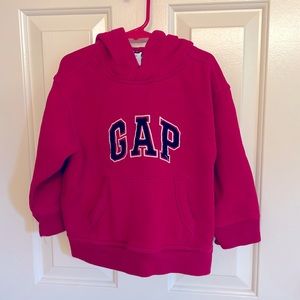 Kids red Gap hoodie.